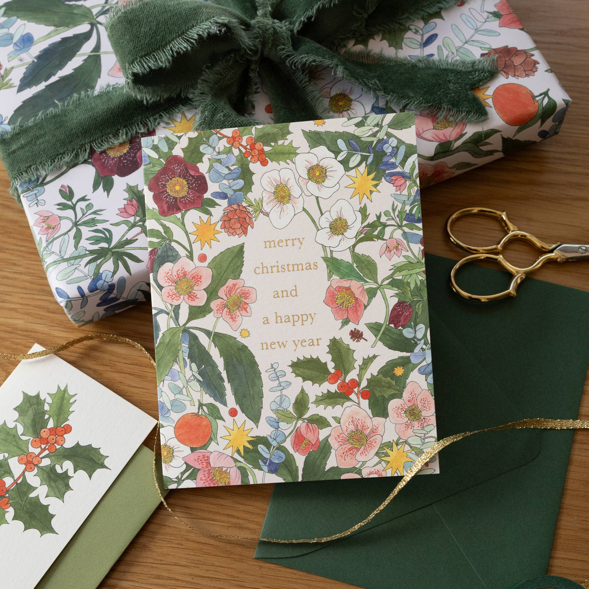 Botanica Paper Co. - MIDWINTER GARDEN | holiday greeting card