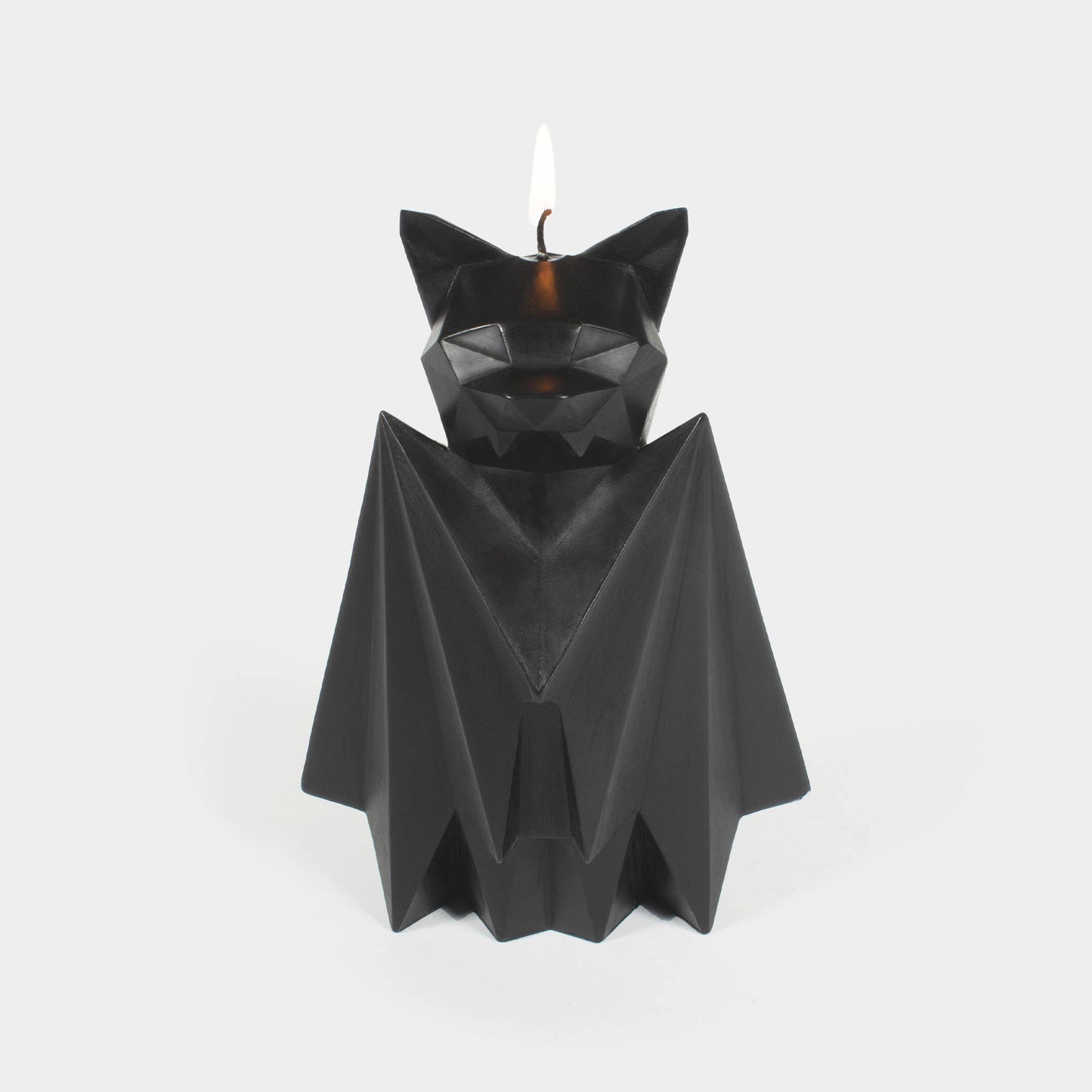 54 Celsius - PyroPet Blaka Bat Skeleton Candle - 7" Tall, Black