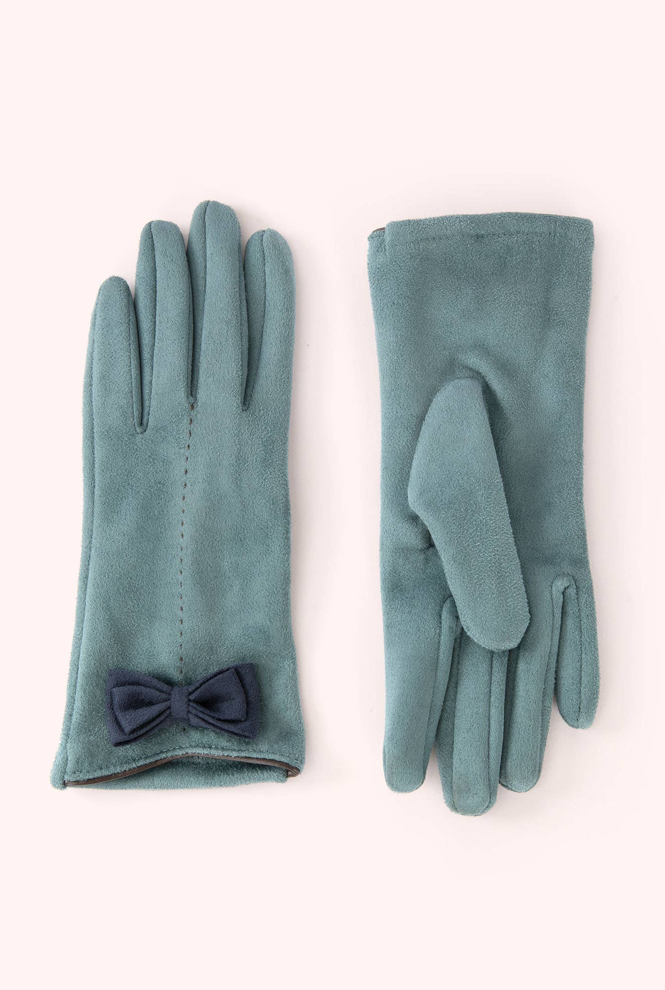 Powder Design inc - US - Adalyn Gloves- Ice & Navy