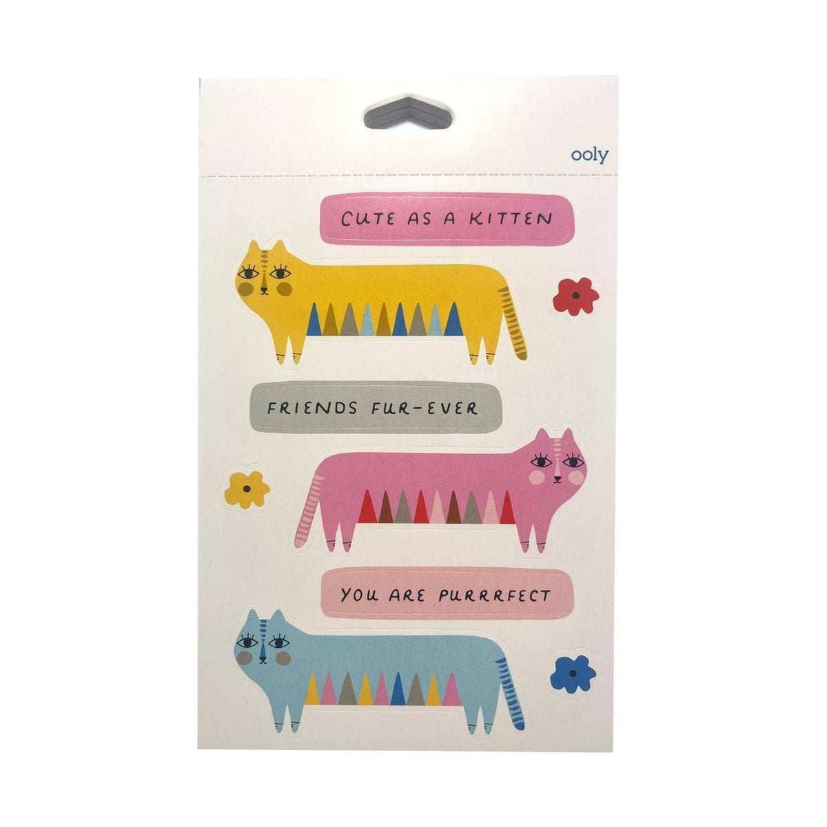 OOLY - Stickiville A Whole Lotta Sticker Book - Dress Up Cats