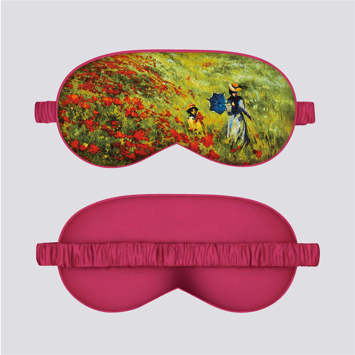 Art Sleep Mask – Poppy Field by Monet