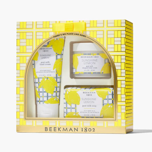 Beekman 1802 - Sunshine Lemon Bodycare Gift Set