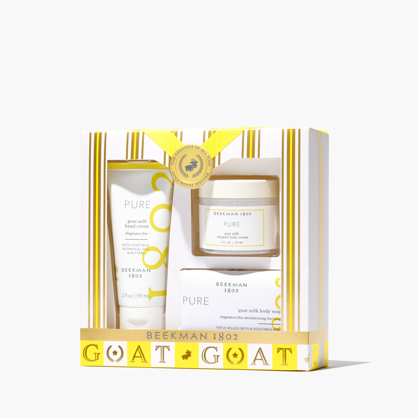 The Classic G.O.A.T. Pure 3-Piece Bodycare Gift Set