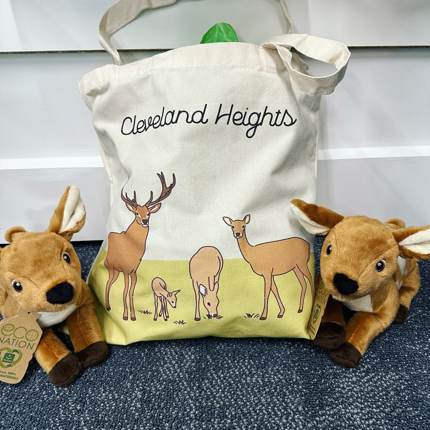 Deer Family Cleveland Heights Tote