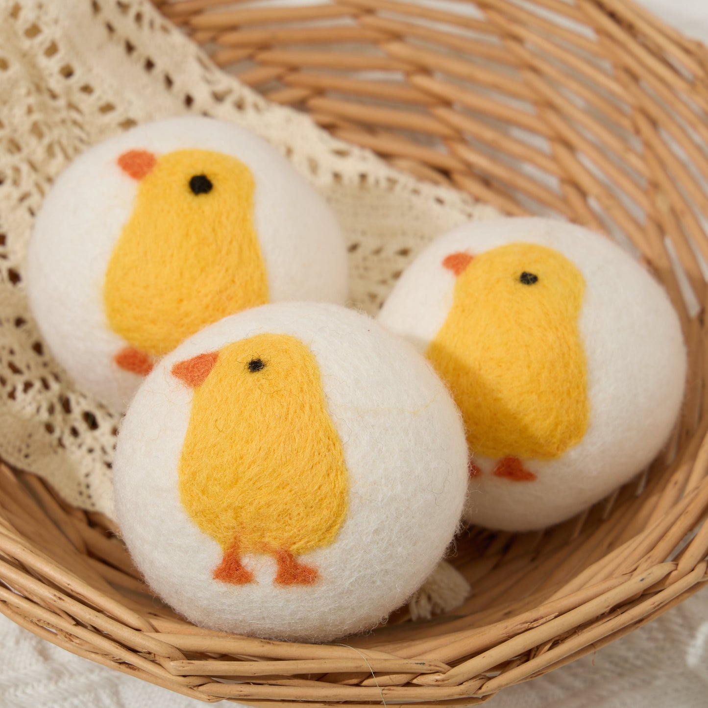 Chick Eco Wool Dryer Balls – Set of 3