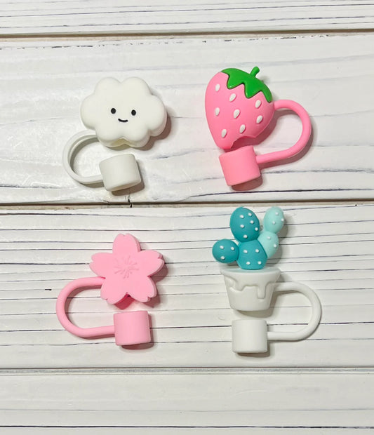 Silicone Straw Topper