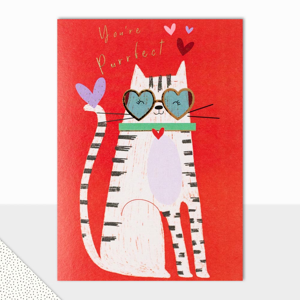 You're Purrfect Greeting Card