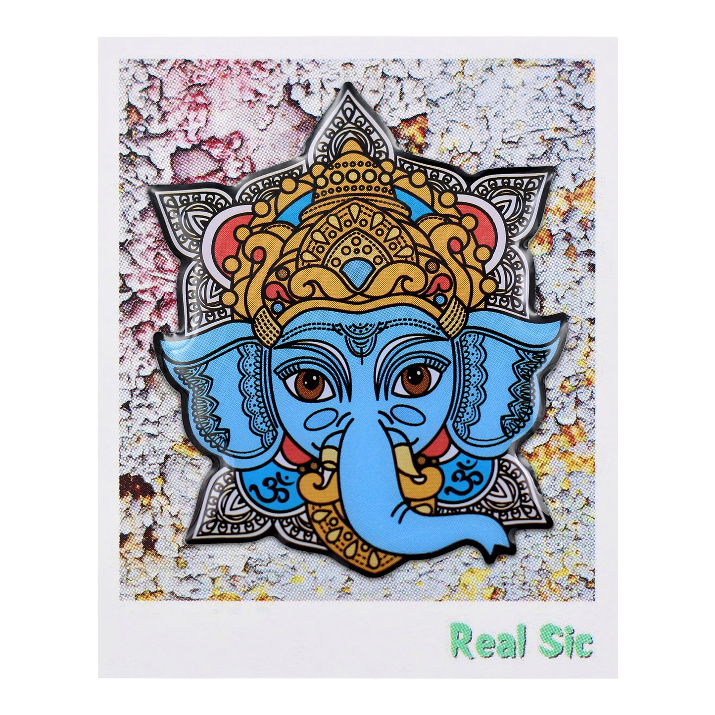 Hindu Elephant Lucky Ganesh Chaturthi Enamel Lapel Pin