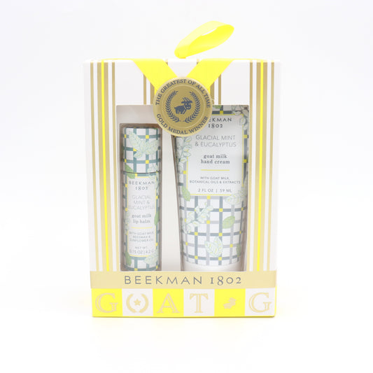 Glacial Mint & Eucalyptus Hand & Lip Gift Set