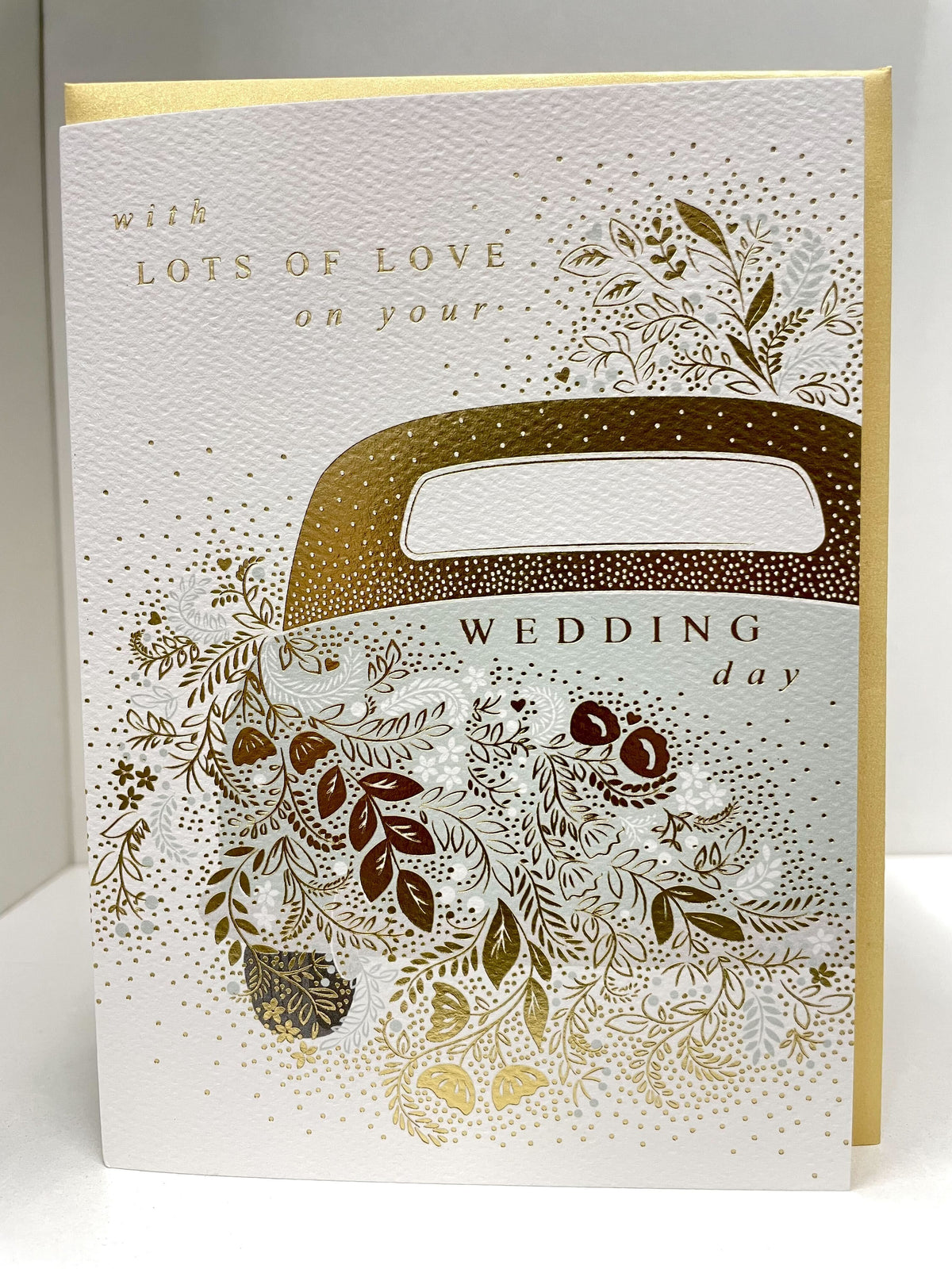 Wedding Car Greeting Card