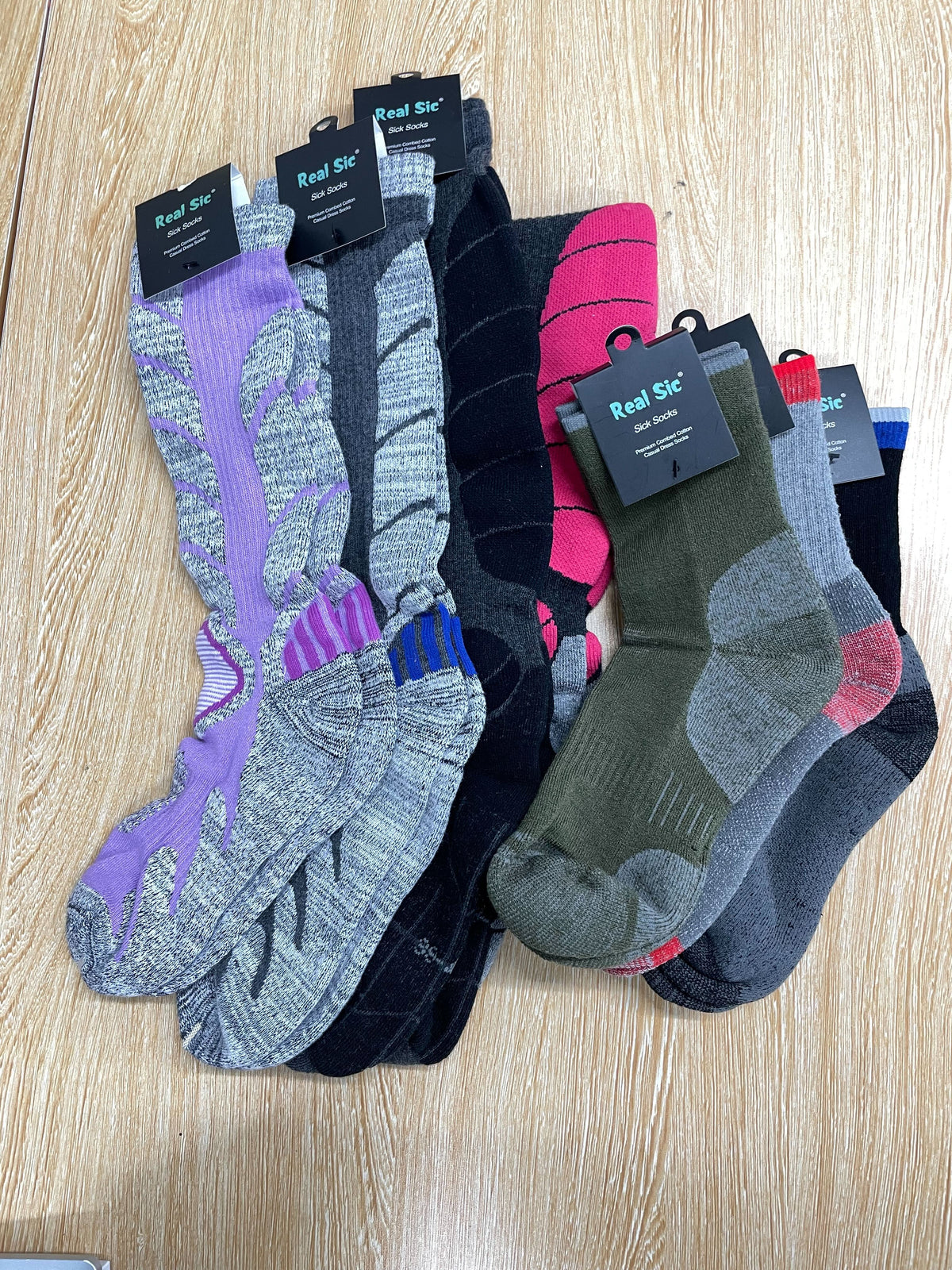 Real Sic Wool-Blend Socks