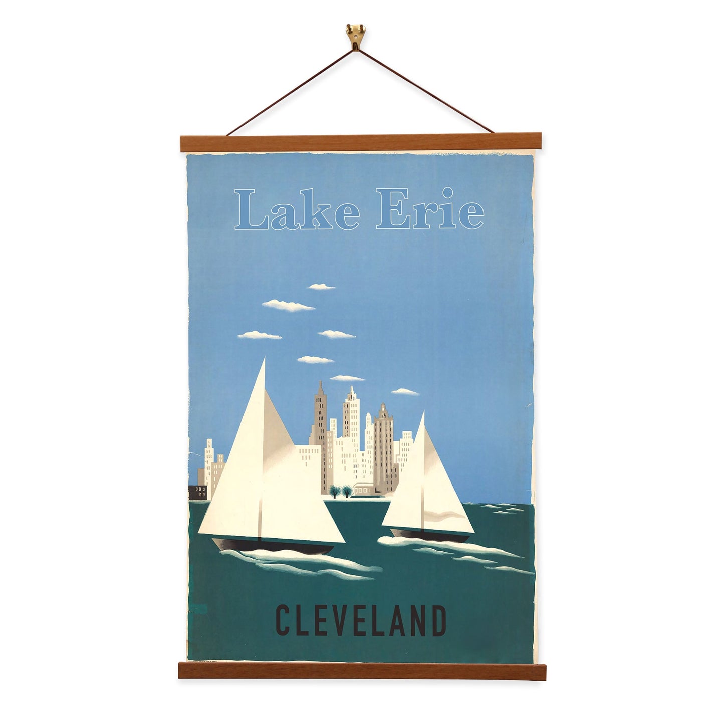 Lake erie cleveland By Vintage Banners