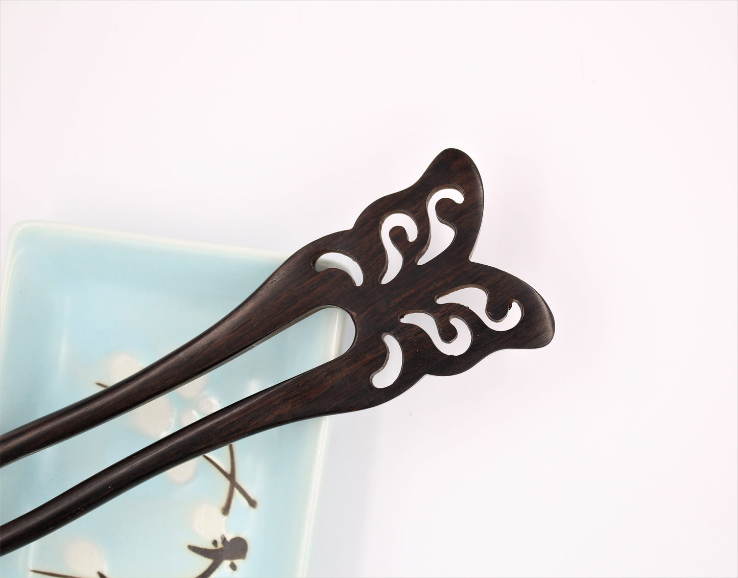 Natural Sandalwood Wood Hair Fork Hair pin Hair Stick