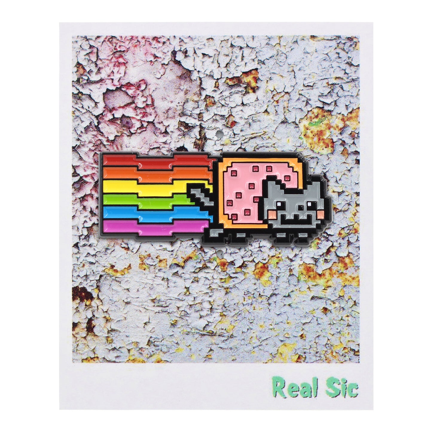 Nyan Cat Pin – Rainbow Cat Meme Enamel Pin