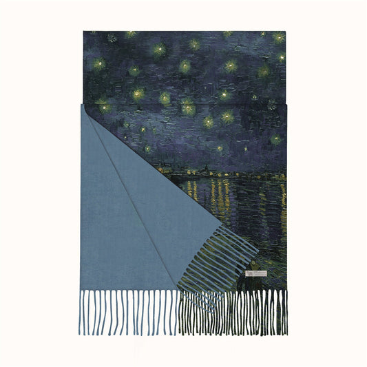 Art Scarf – Starry Night Over the Rhône by Vincent van Gogh