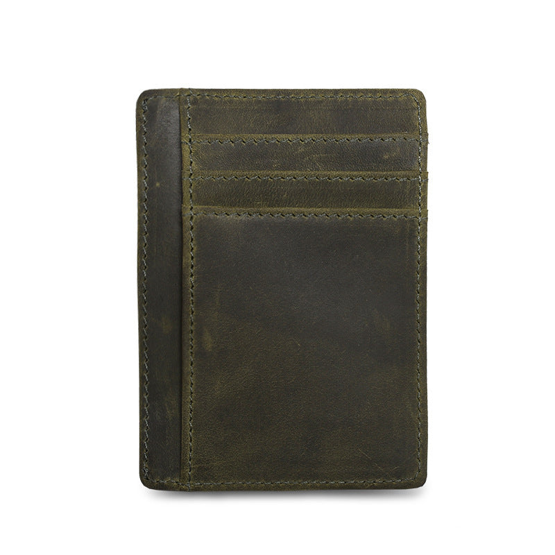 RFID Ant-magnetic Wallet - Military Green