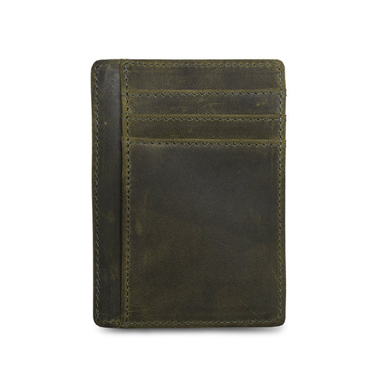 RFID Ant-magnetic Wallet - Military Green