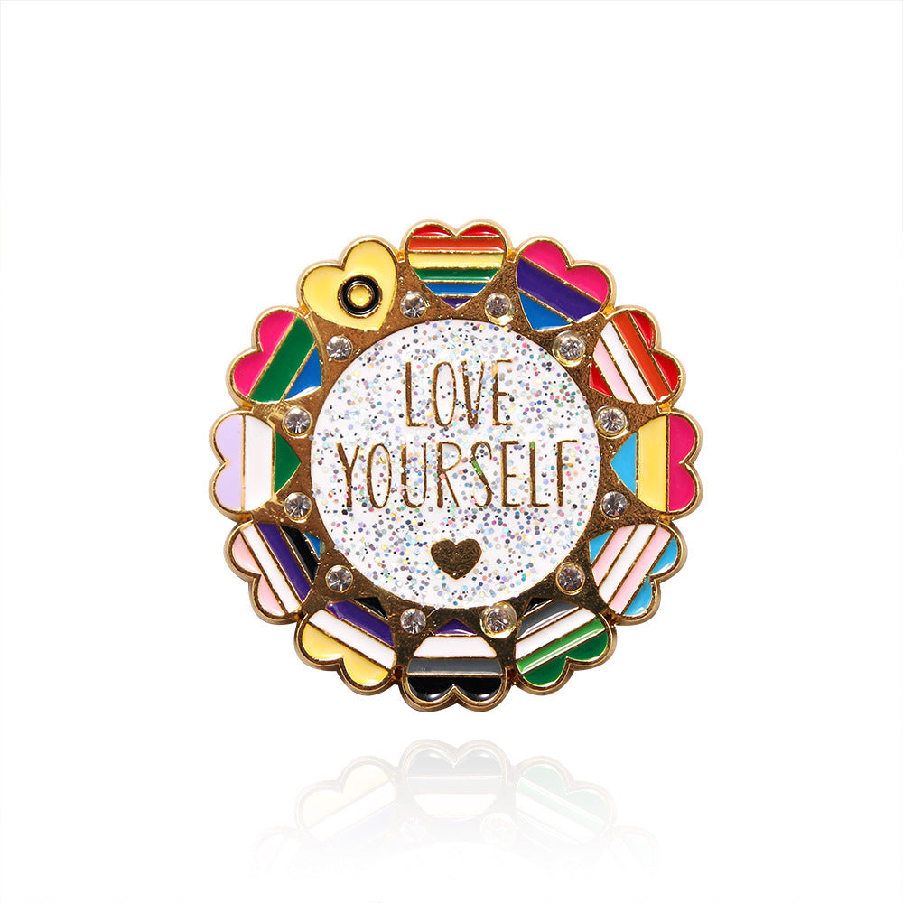 Love Yourself Enamel Pin