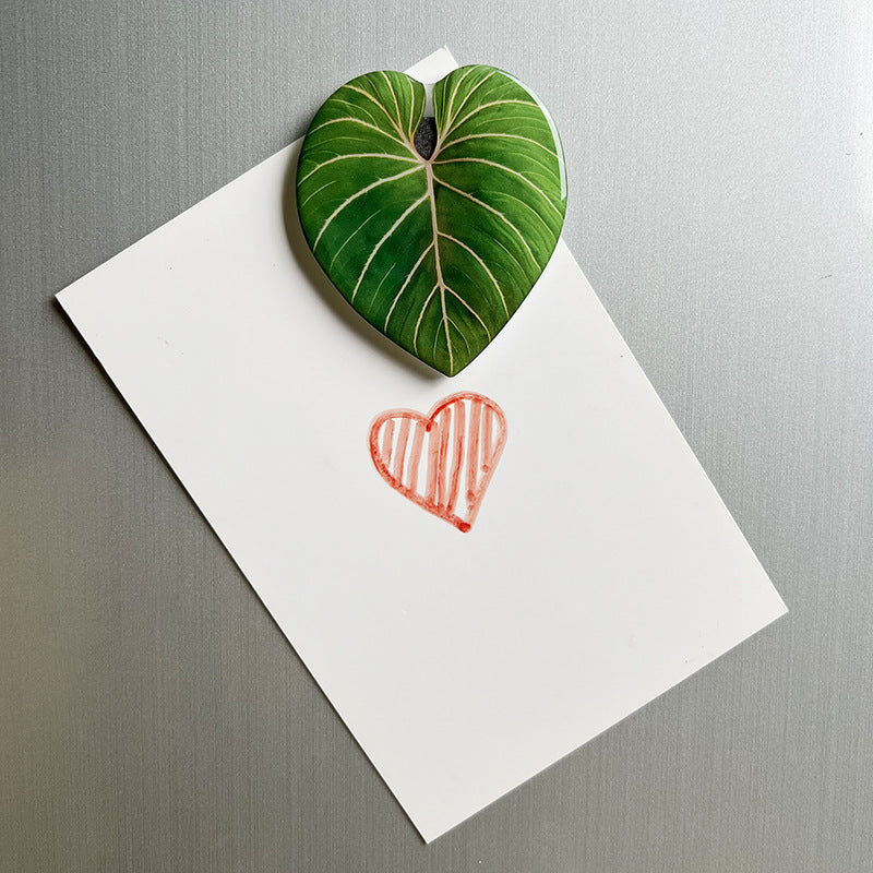 Tropical Leaf Magnet - Green