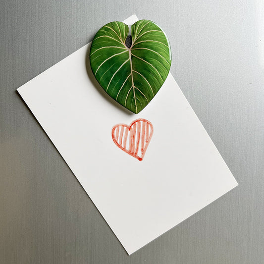 Tropical Leaf Magnet - Green