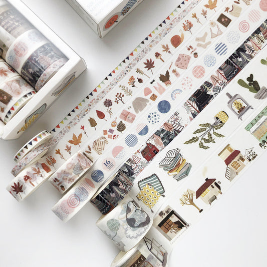 8 Count Washi Tape - Girl's Daily