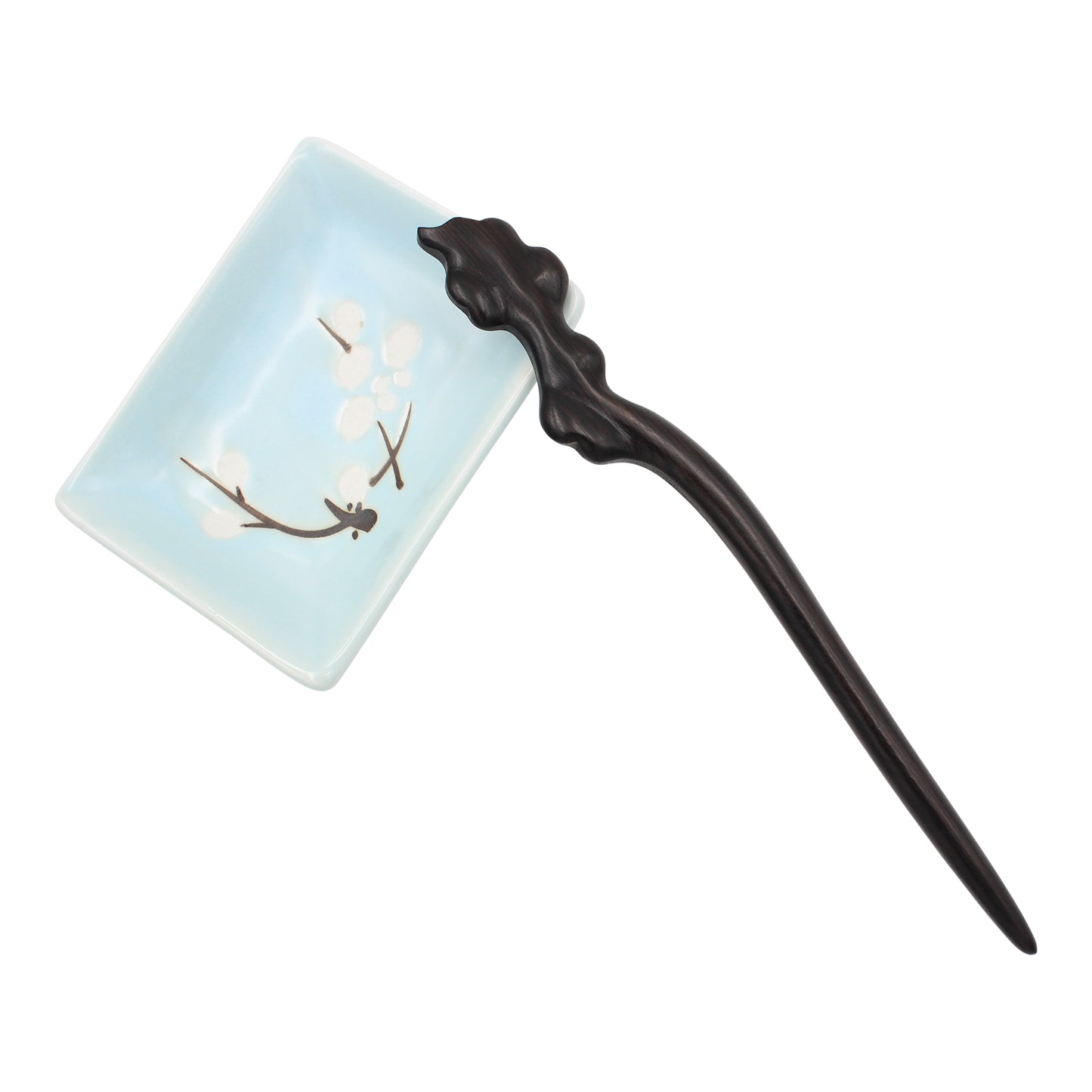 Sandalwood Chopstick/Wood Hair Pins Hair Sticks - Seaweed