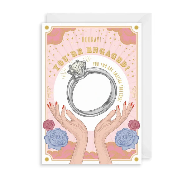 Amazing Together Engagement Greeting Card