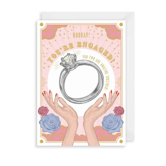 Amazing Together Engagement Greeting Card