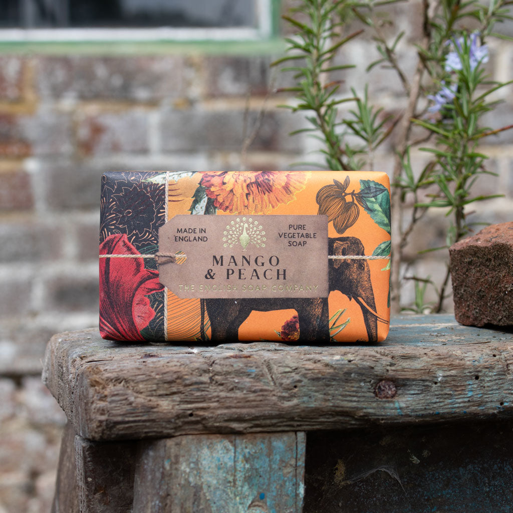 The English Soap Company Anniversary Mango and Peach 190g soap