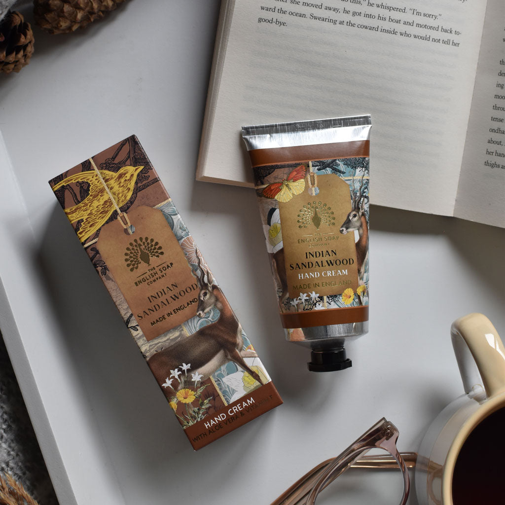 The English Soap Company Anniversary Indian Sandalwood 75ml hand cream