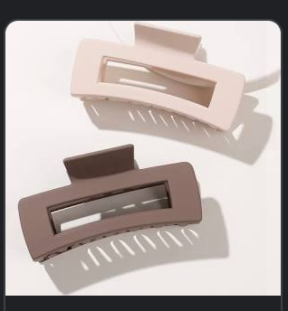 Large Plastic Hair Clip / Claw Clip