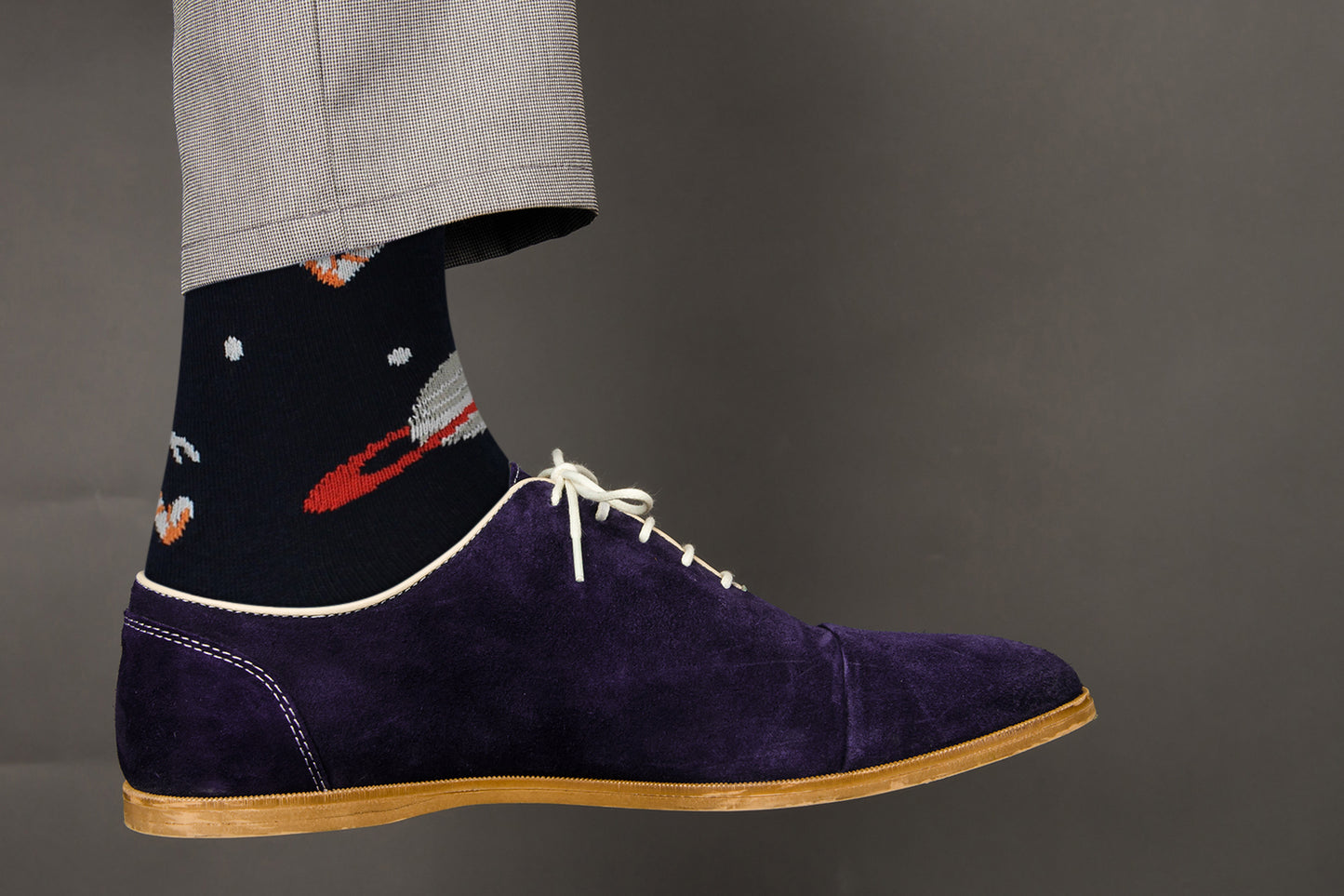 Sick Socks – Astronaut / Space - Casual Dress Socks For men