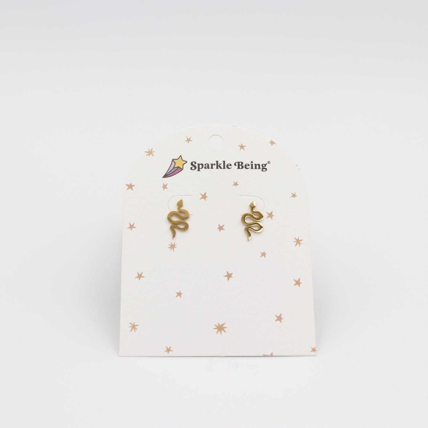 Snake Studs Earrings - Slithering