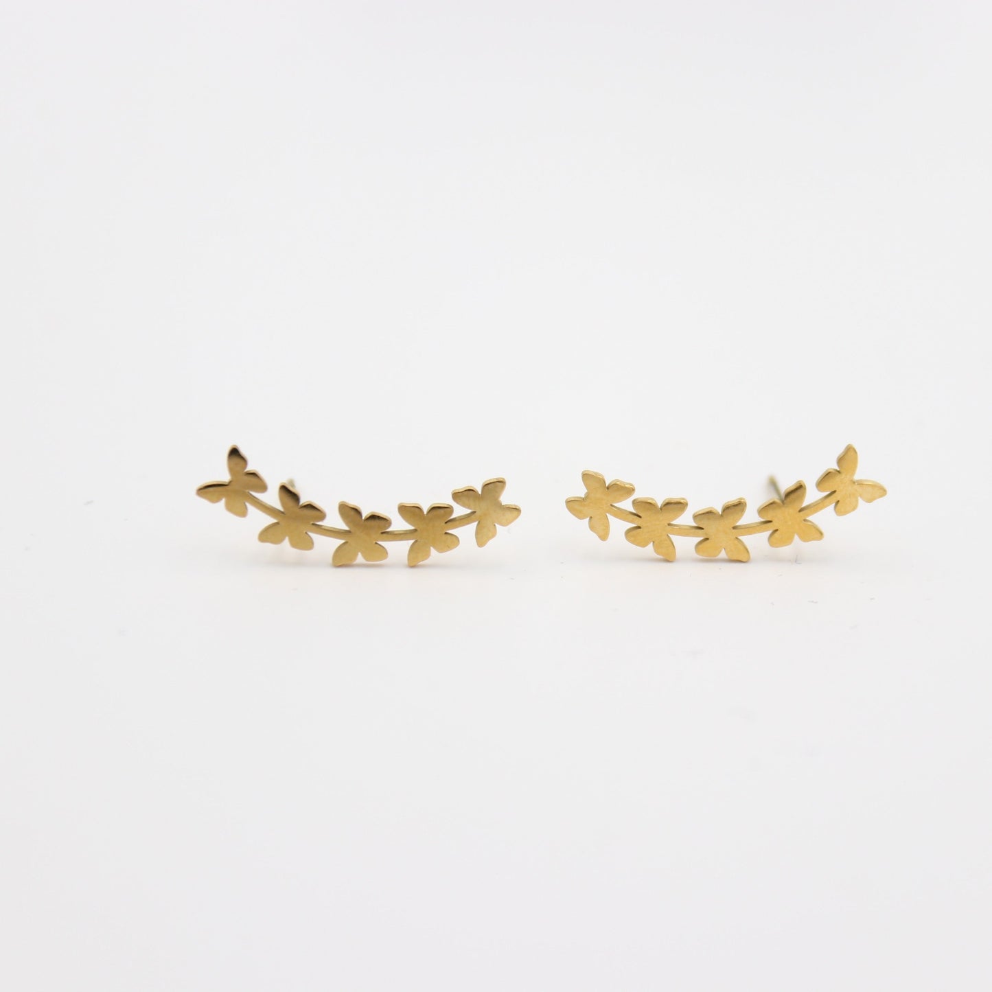 Ear Climber - Trailing Butterflies