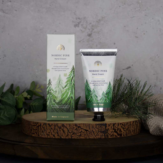 The English Soap Company Wintertide Nordic Pine 75ml hand cream