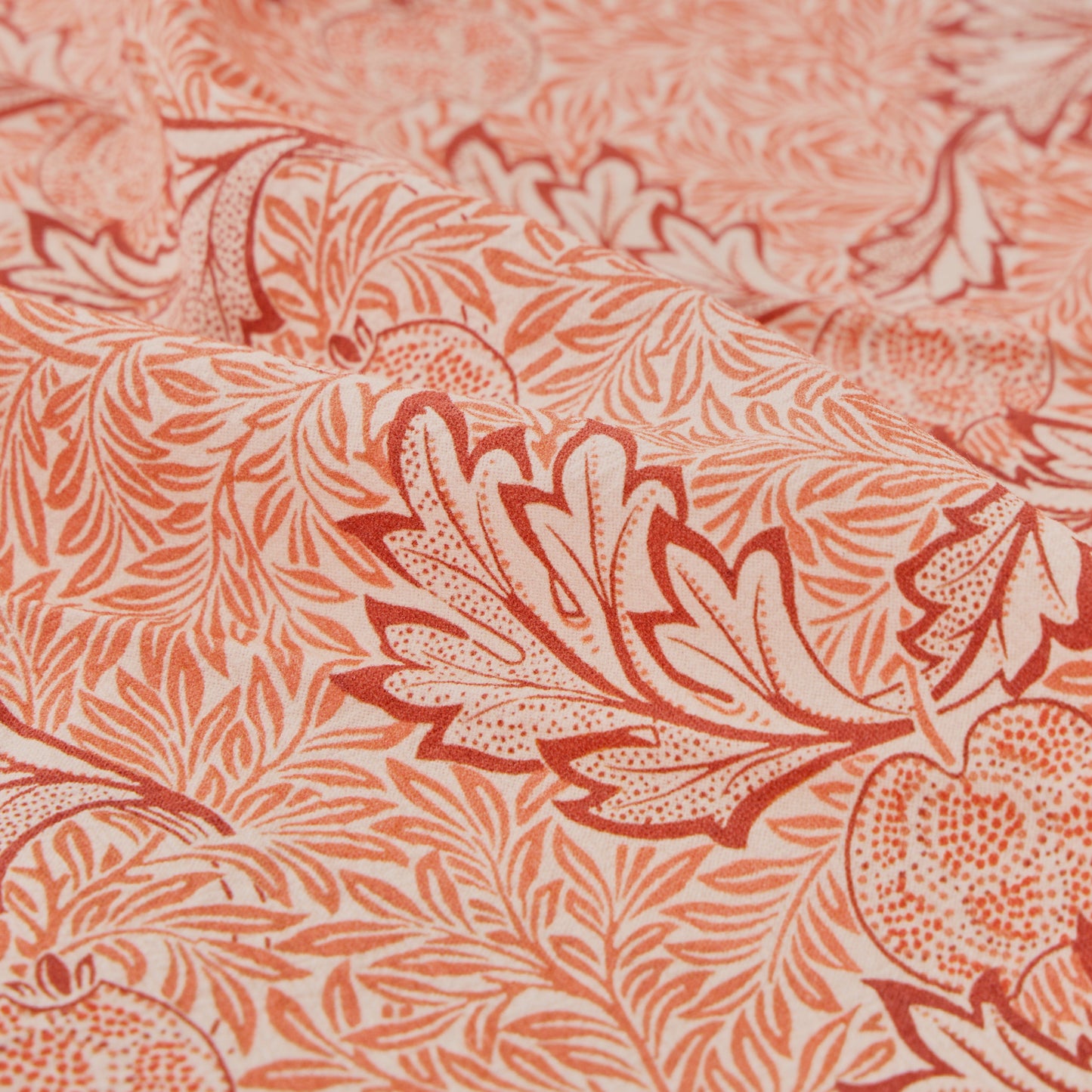William Morris Apple Napkins – Set of 4 | 100% Cotton Reusable Floral Dinner Napkins