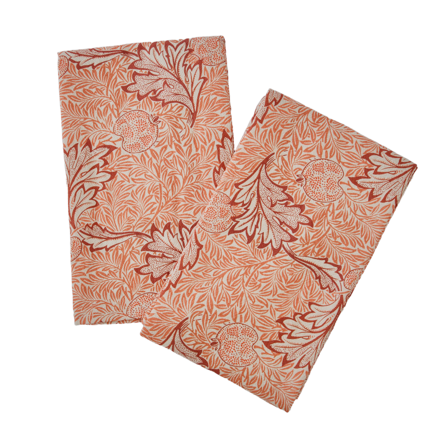 William Morris Apple Tea Towels – Set of 2 | 100% Cotton Botanical Dish Towels