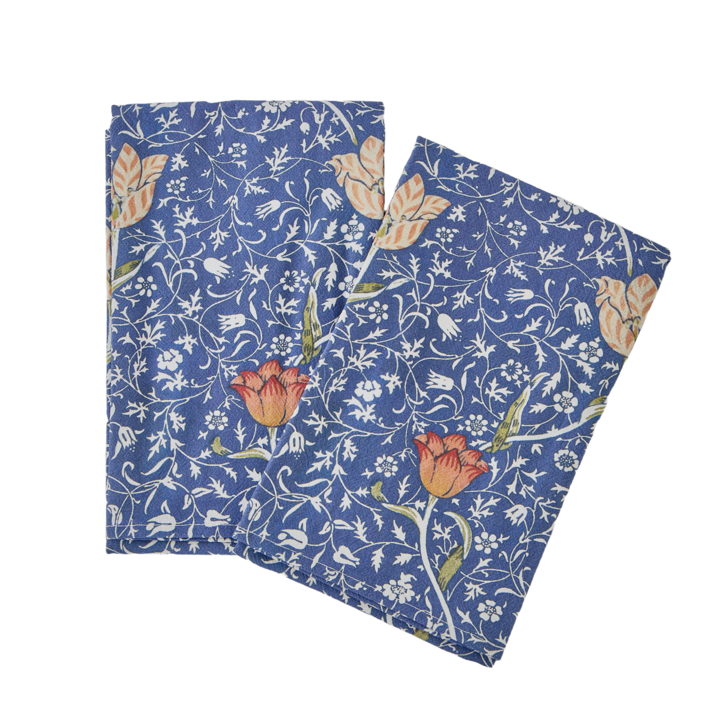 William Morris Medway Tea Towels – Set of 2 | 100% Cotton Floral Dish Towels