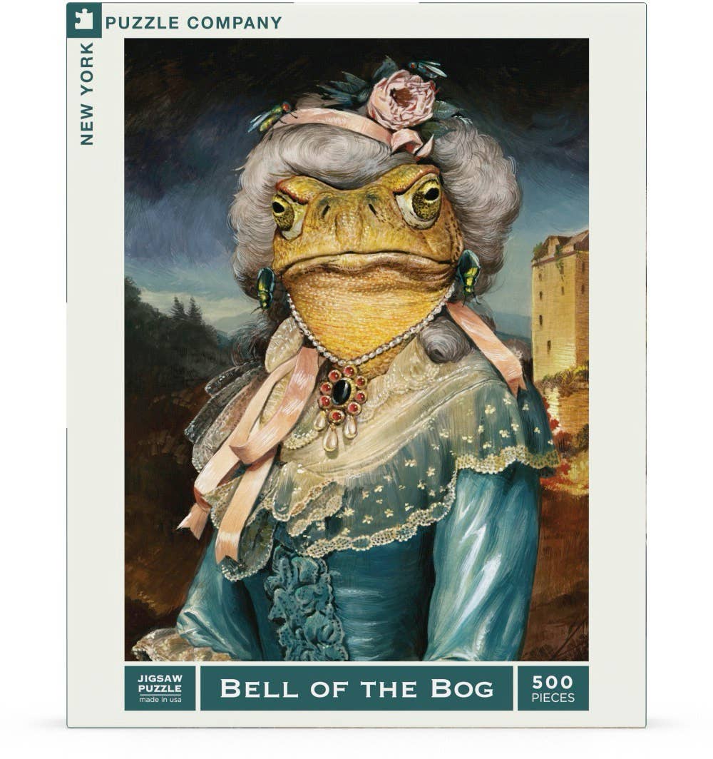 New York Puzzle Company - Bell of the Bog - 500 Piece Jigsaw Puzzle