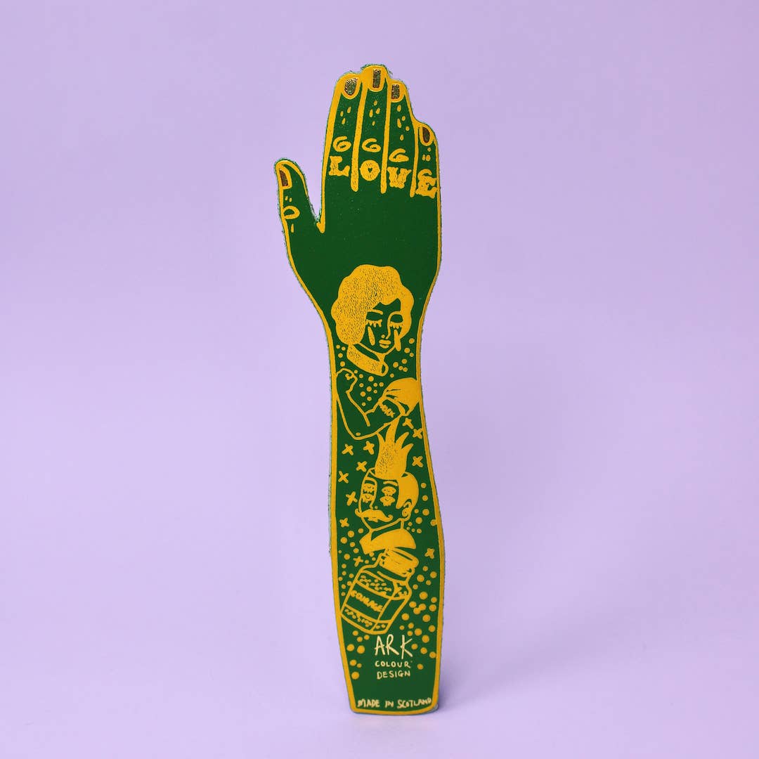 Ark Colour Design - Tattooed Arm Bookmark