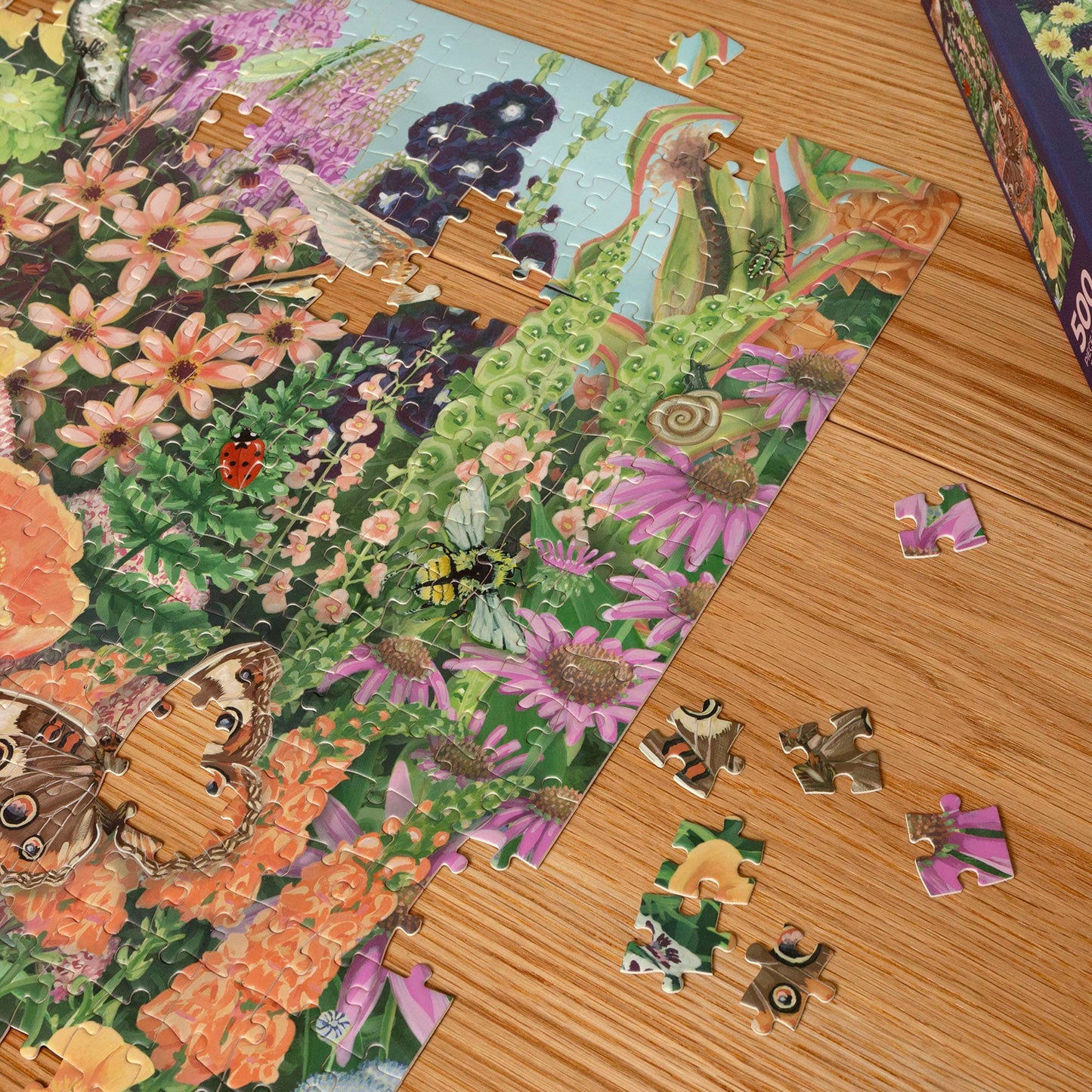 1canoe2 | One Canoe Two Paper Co. - Garden Blooms - 500 Piece Jigsaw Puzzle