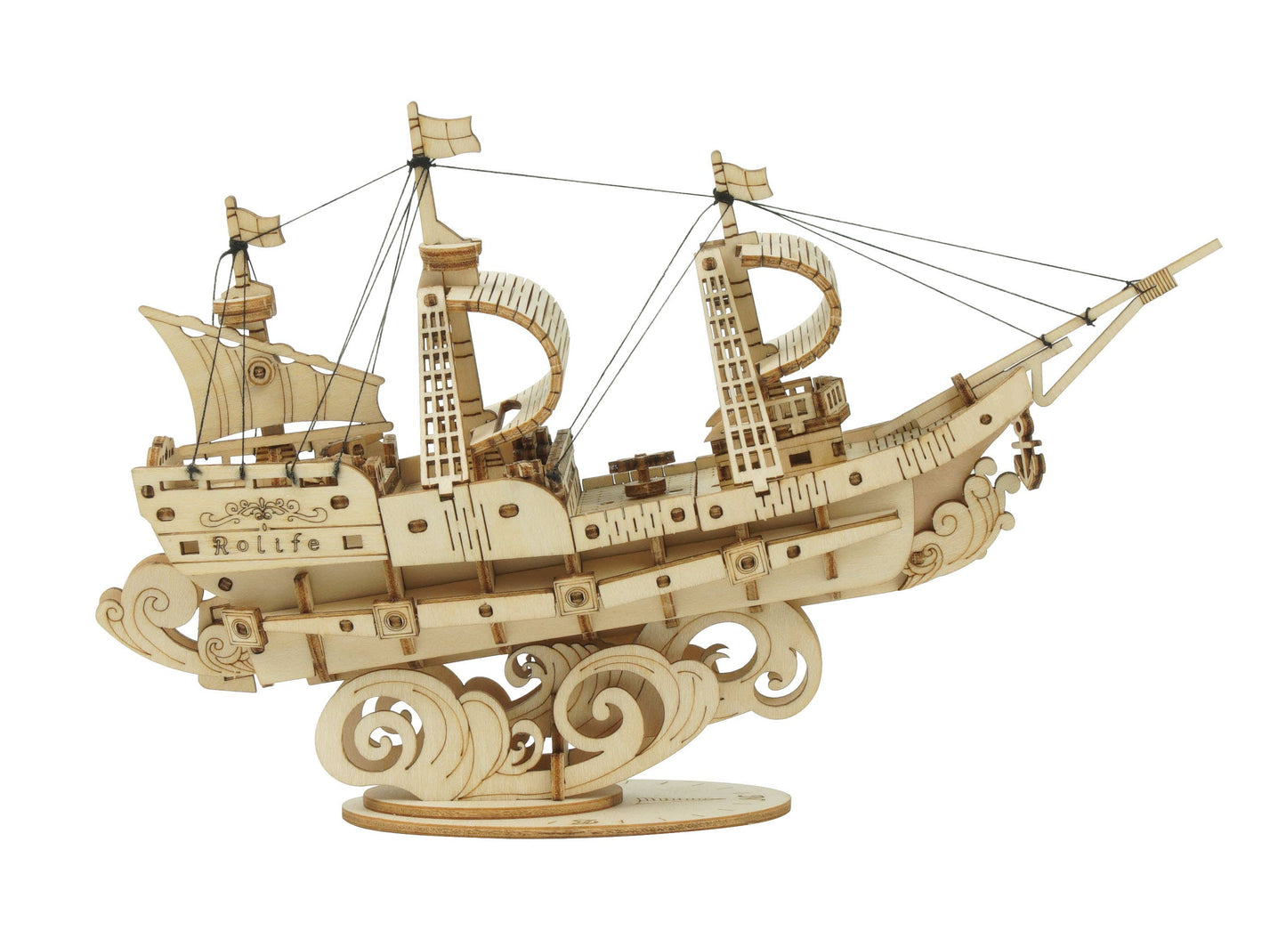 Robotime - TG305 Rolife Sailing ship 3D DIY Wooden Puzzle