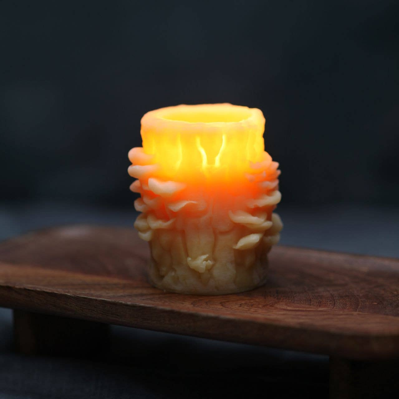 Big Dipper Wax Works - Mushroom Candles – 100% Pure Beeswax – 3 Styles
