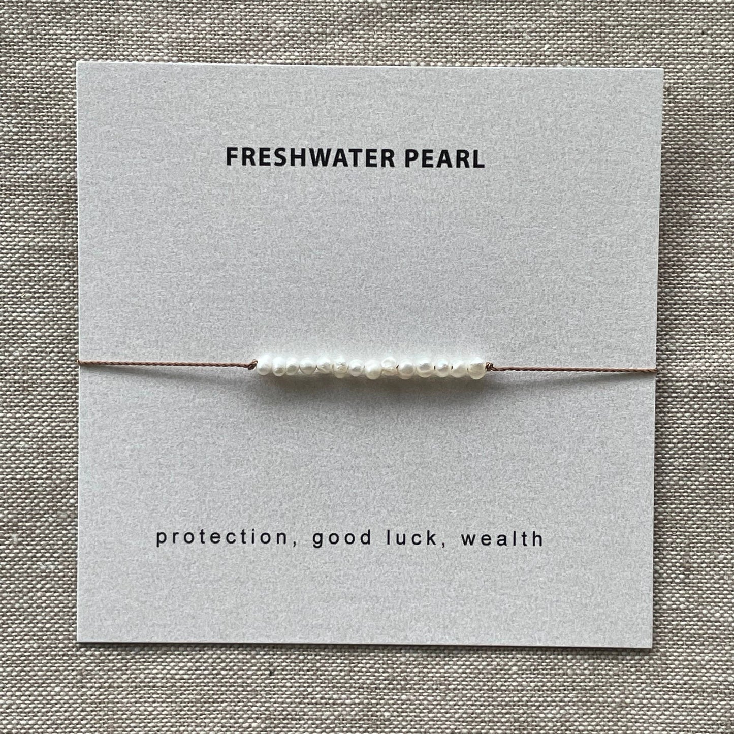 Soulsilk - Freshwater Pearl Bracelet- Wealth
