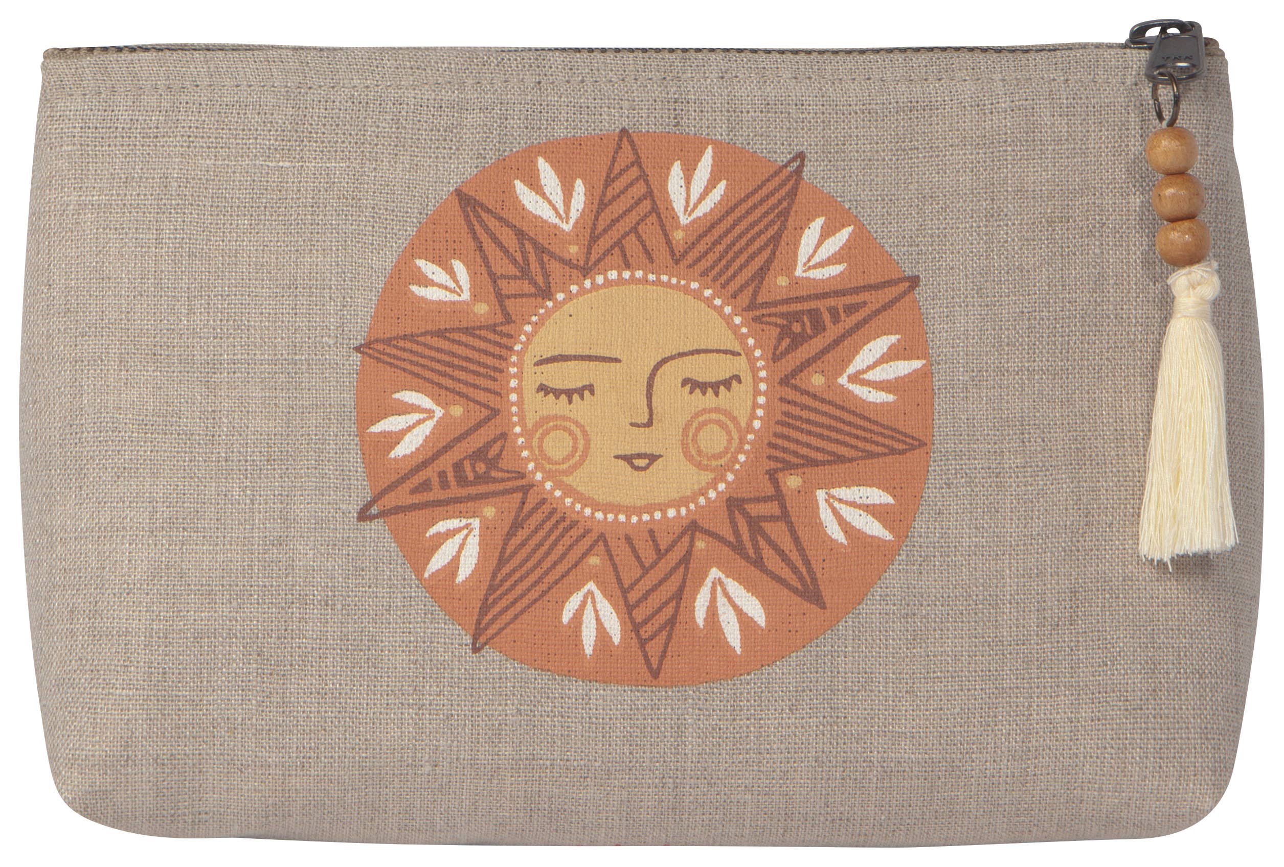Danica Studio Soleil Linen Cosmetic Bag - Thumbnail 5