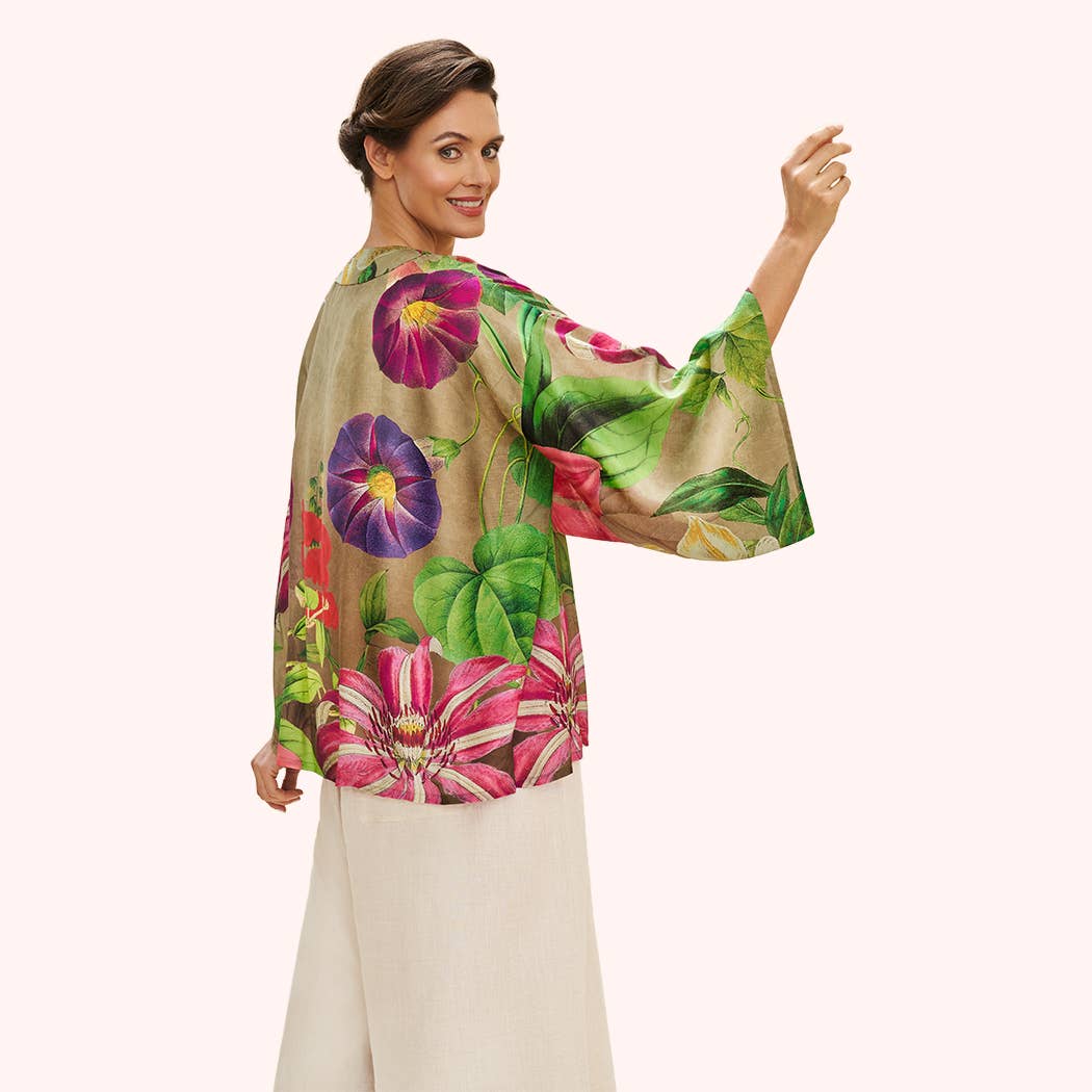 Powder Design inc - US - Oversized Botanicals Kimono Jacket