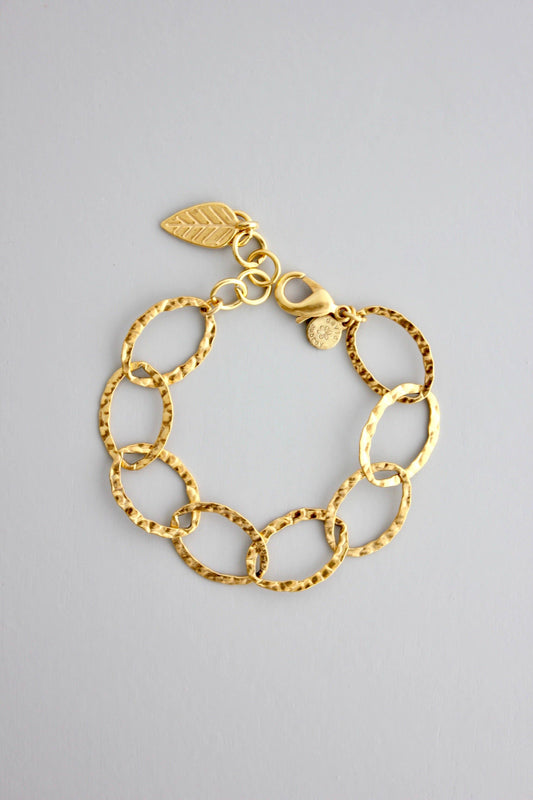 David Aubrey Jewelry - Gold Chain Bracelet