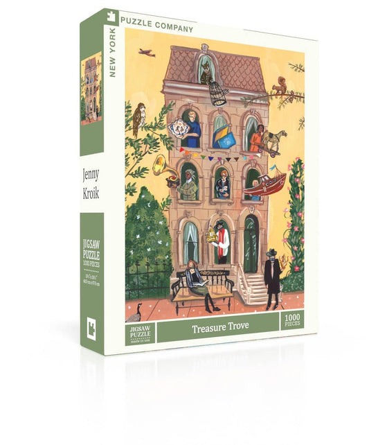 New York Puzzle Company - Treasure Trove - 1000 Piece Jigsaw Puzzle
