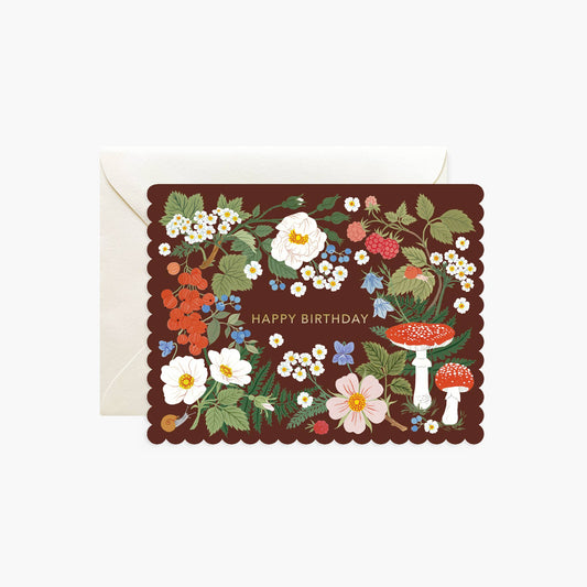Botanica Paper Co. - WOODLAND BIRTHDAY | greeting card