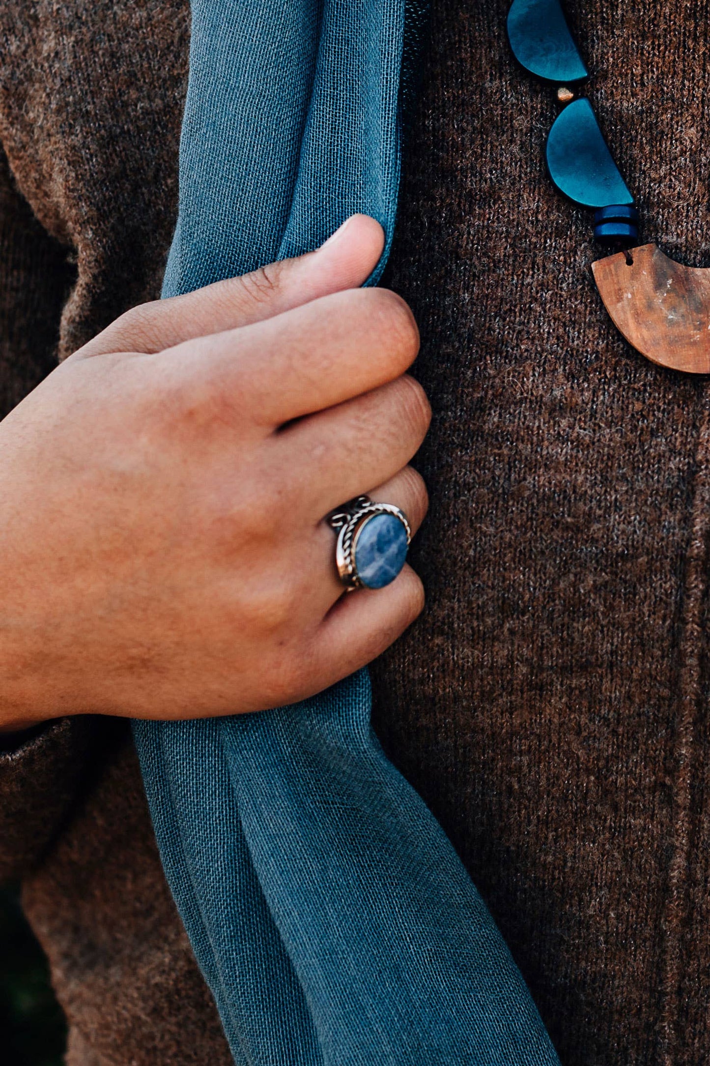 Ten Thousand Villages - Sodalite Ring